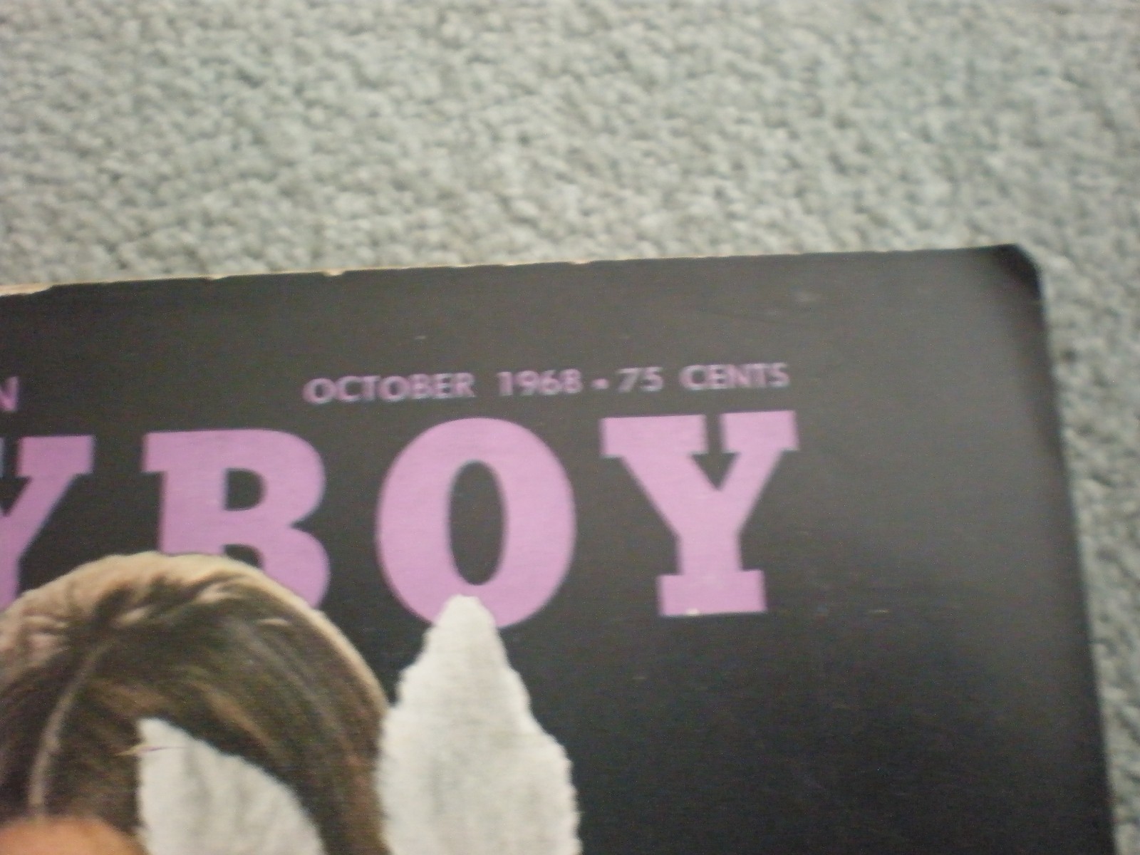 Playboy Magazine October 1968