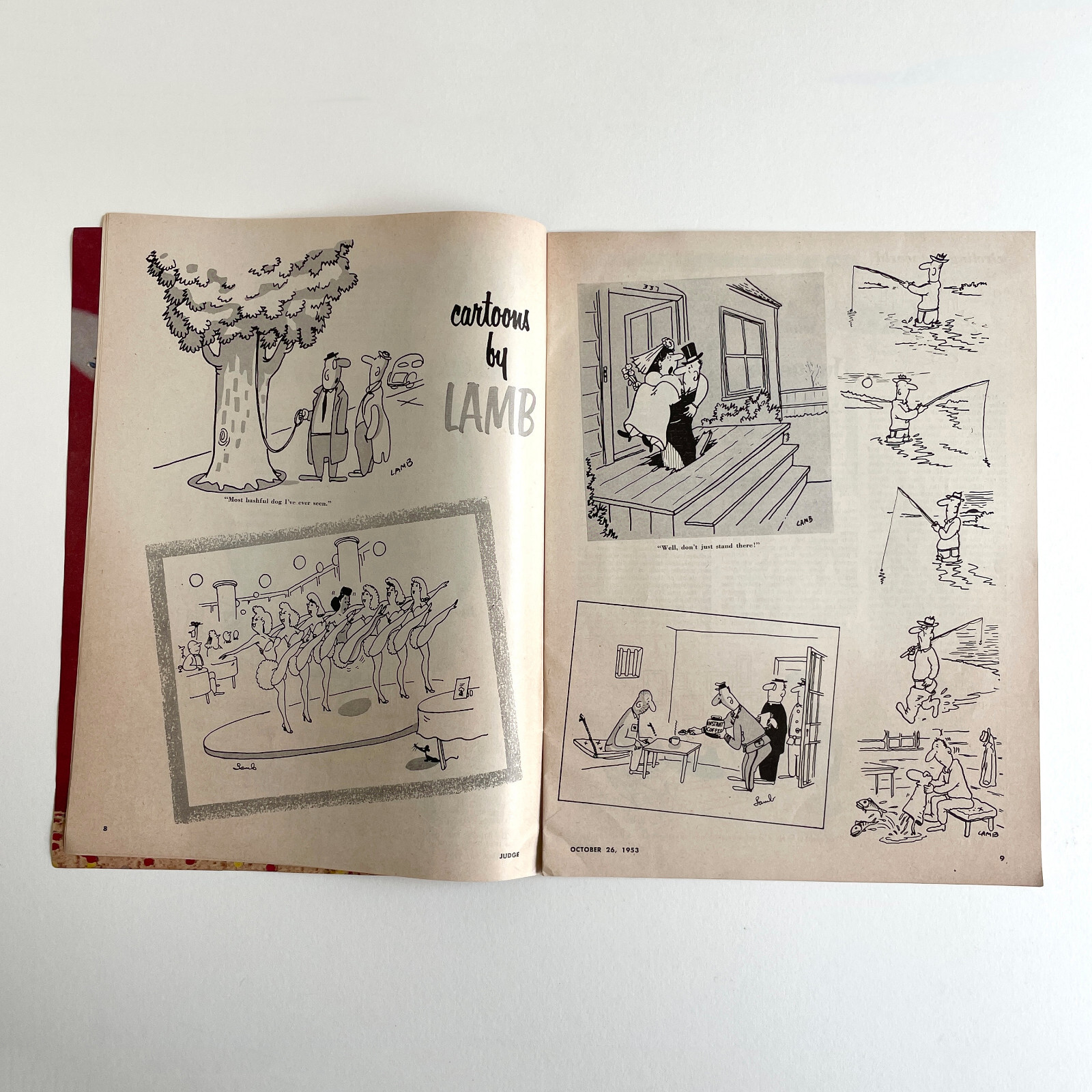 1953 Judge Magazine • Volume 1 / No. 1 Issue • Satire And Humor Weekly