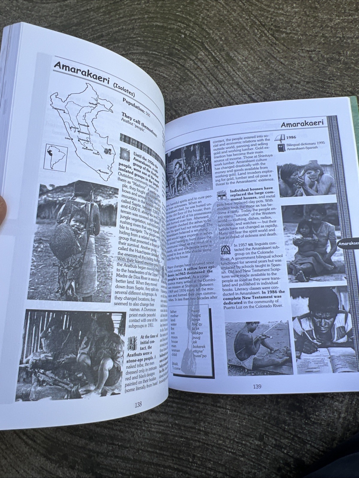 People of Peru: The Summer Institute of Linguistics 1999 Book First Edition
