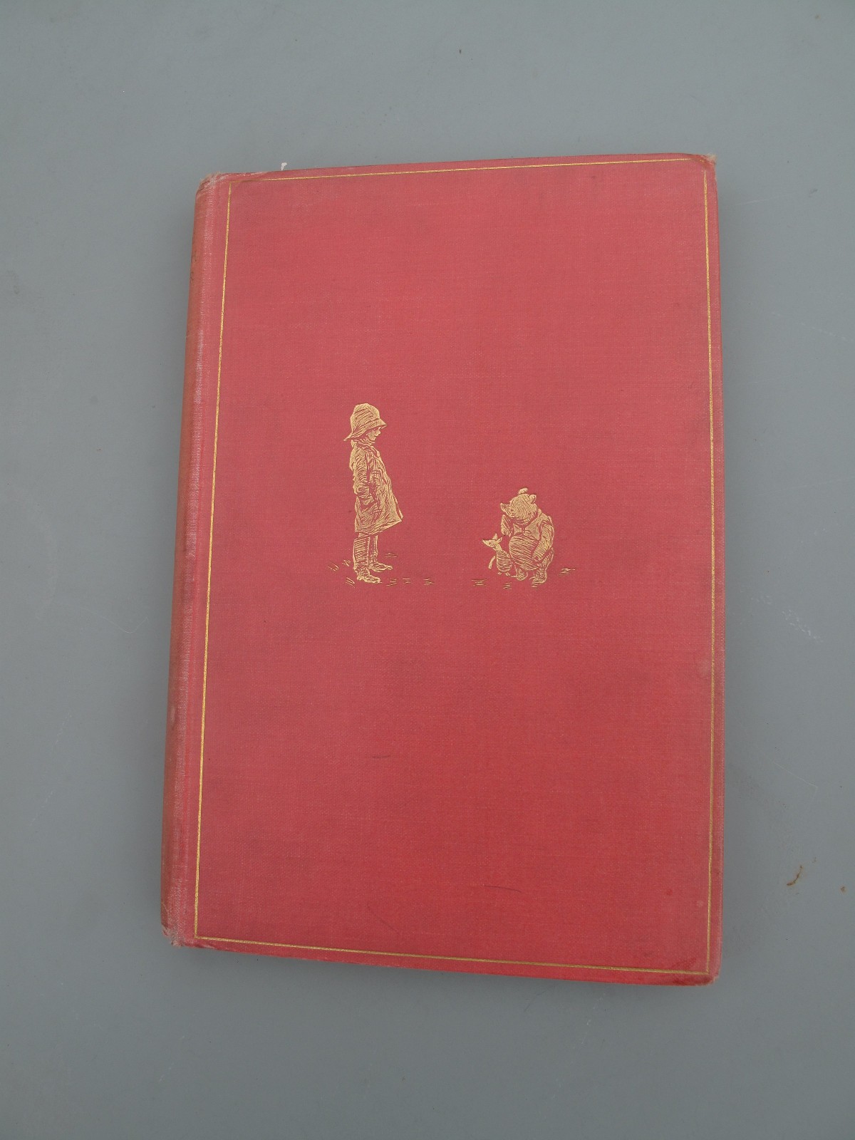 THE HOUSE AT POOH CORNER – A.A. MILNE 1ST EDITION 1928 DECORATED BY E.H.SHEPARD