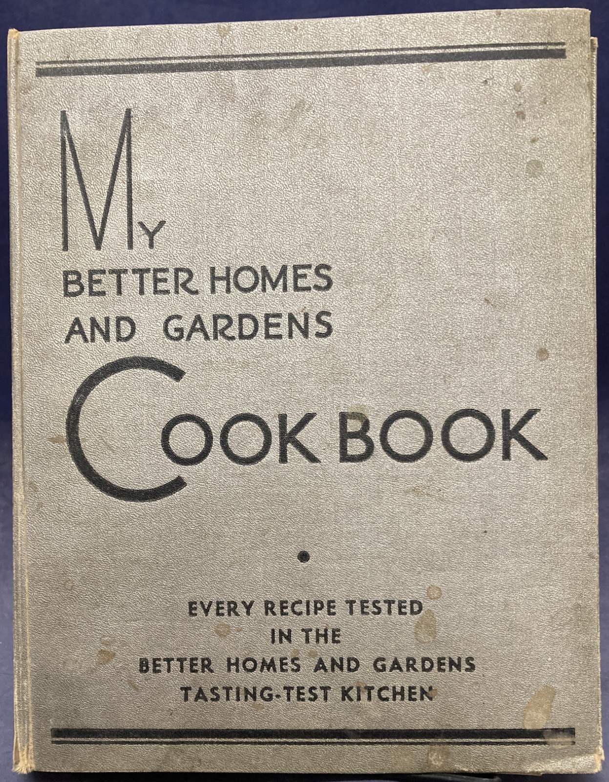 My Better Homes & Gardens Lifetime Cook Book, 1935, Ringbound, HB, VG, 260528