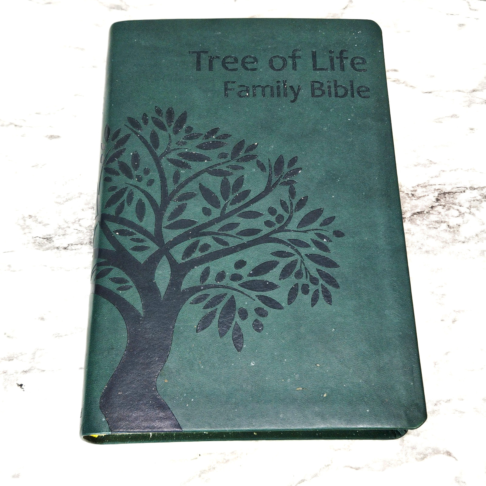 Messianic Jewish Family Bible Tree of Life Version TLV Gold Gilt Dark Green Tabs
