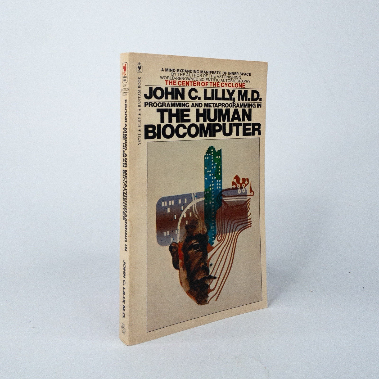 The Human Biocomputer by John C. Lilly Paperback 1974 Isolation Tank Innerspace