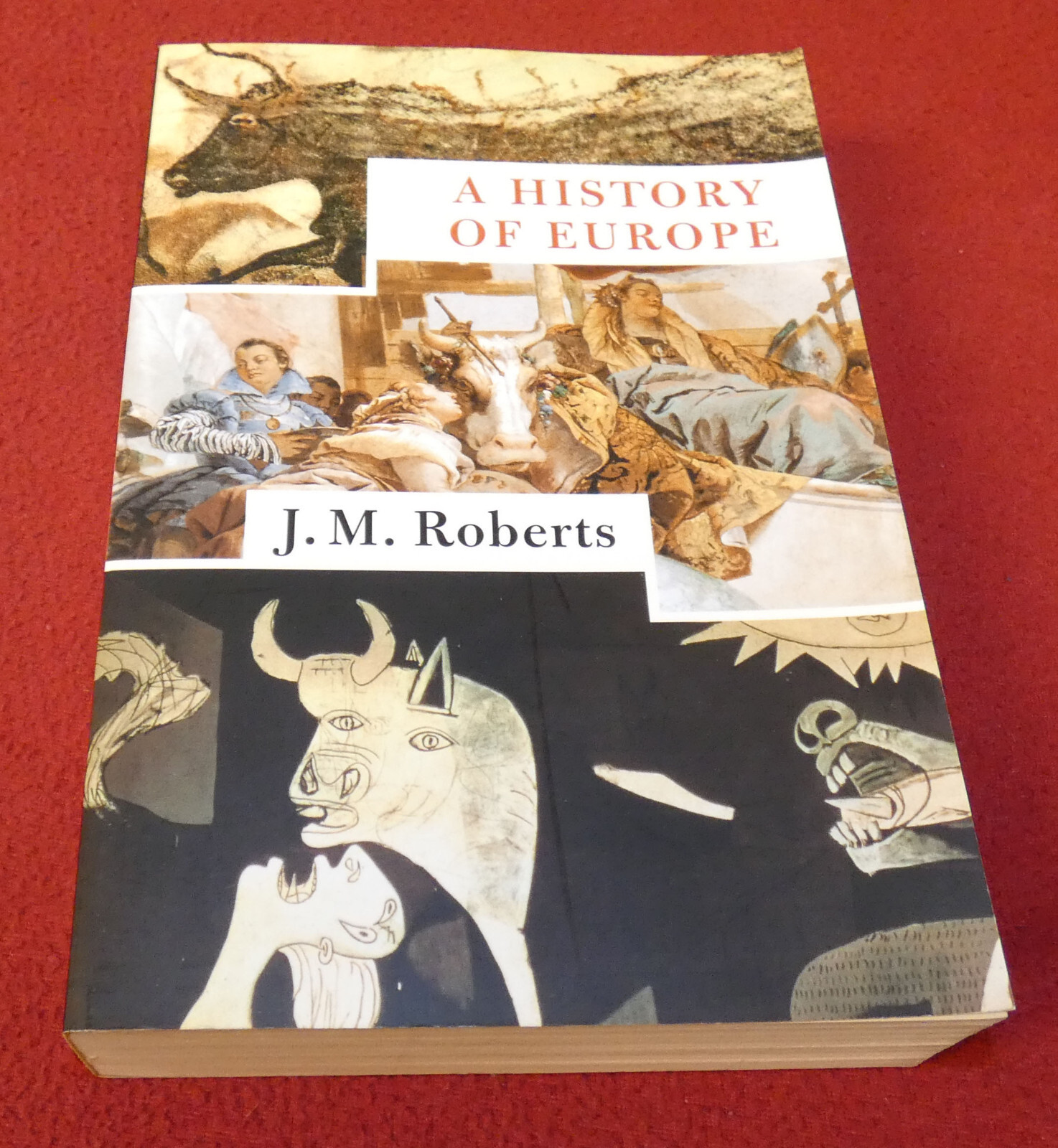 A History of Europe by J. M. Roberts (1997, Paperback) FIRST EDITION