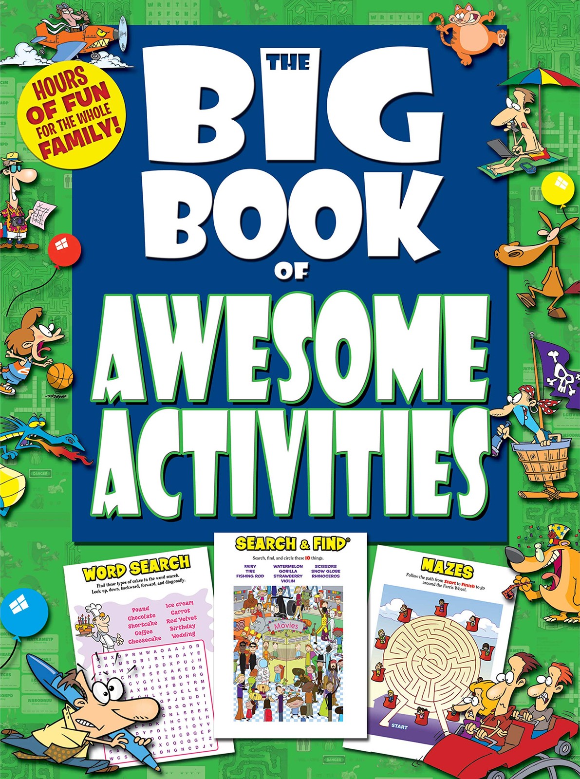 The Big Book of Awesome Activities-From Search & Finds and Mazes to Spot the…