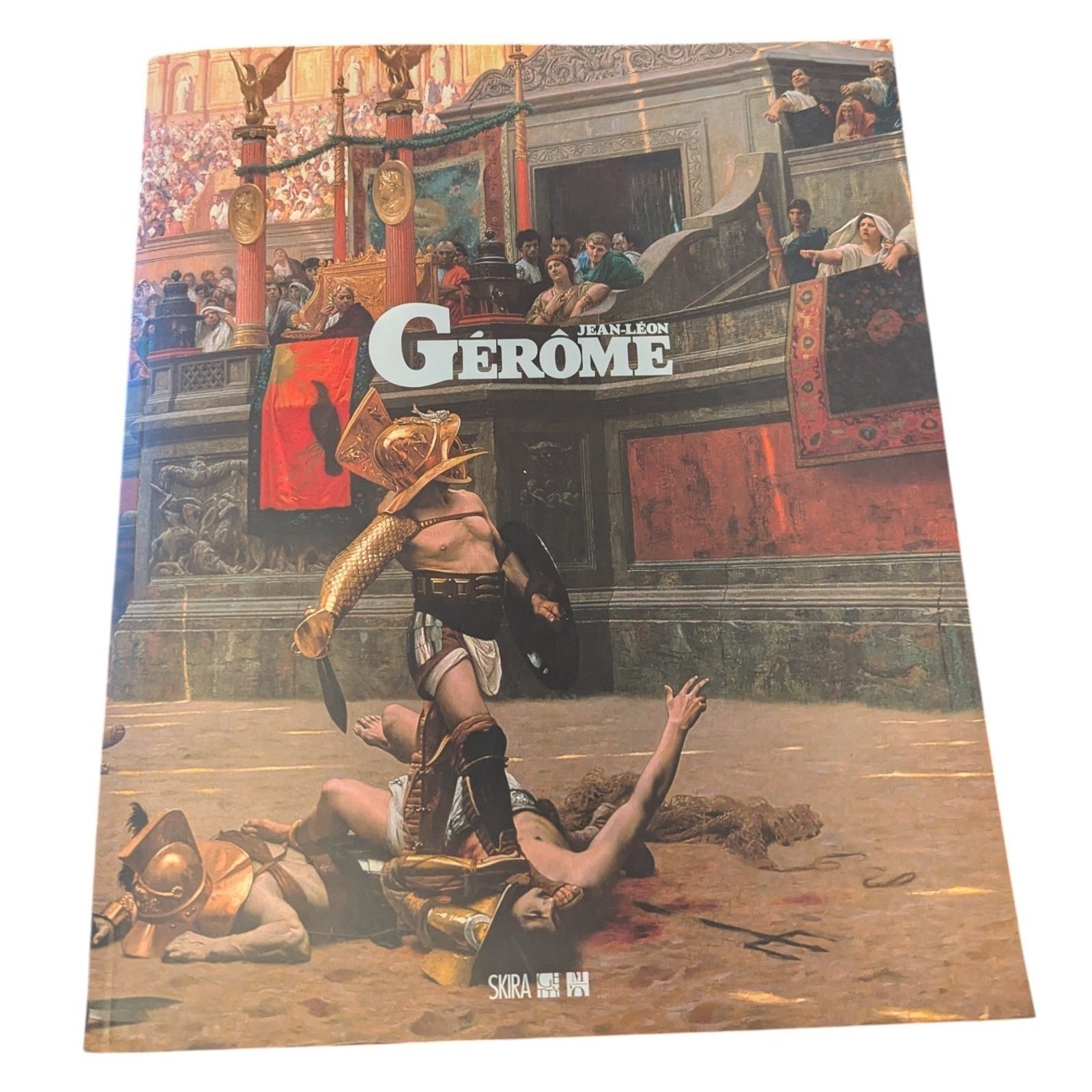 The Spectacular Art of Jean-Leon Gerome (1824-1904) paperback coffee table book