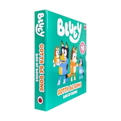 Bluey Gotta Be Done! 10 Picture Books Story Collection Box Set (T… by Ladybird