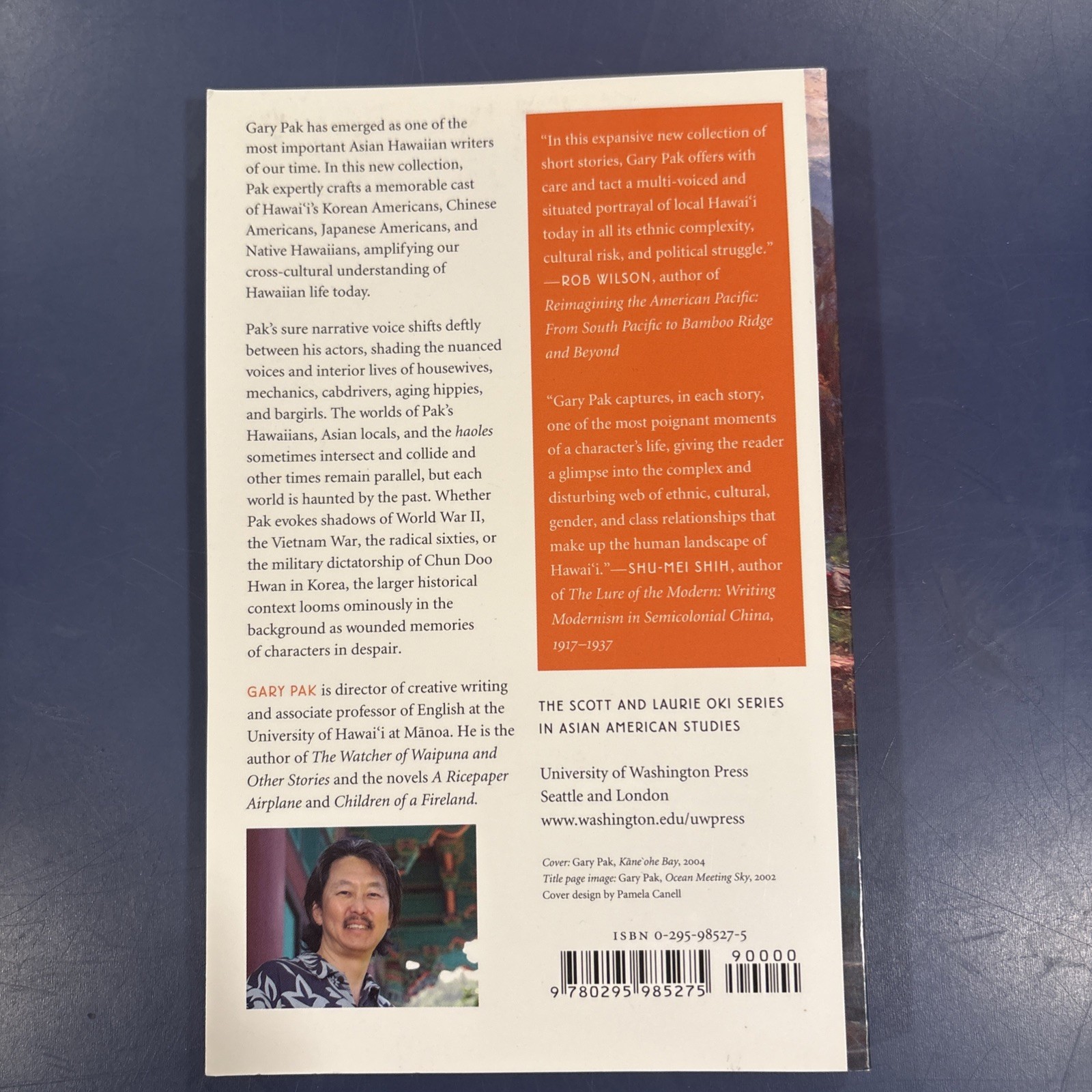Language of the Geckos and Other Stories (signed!) By Gary Pak