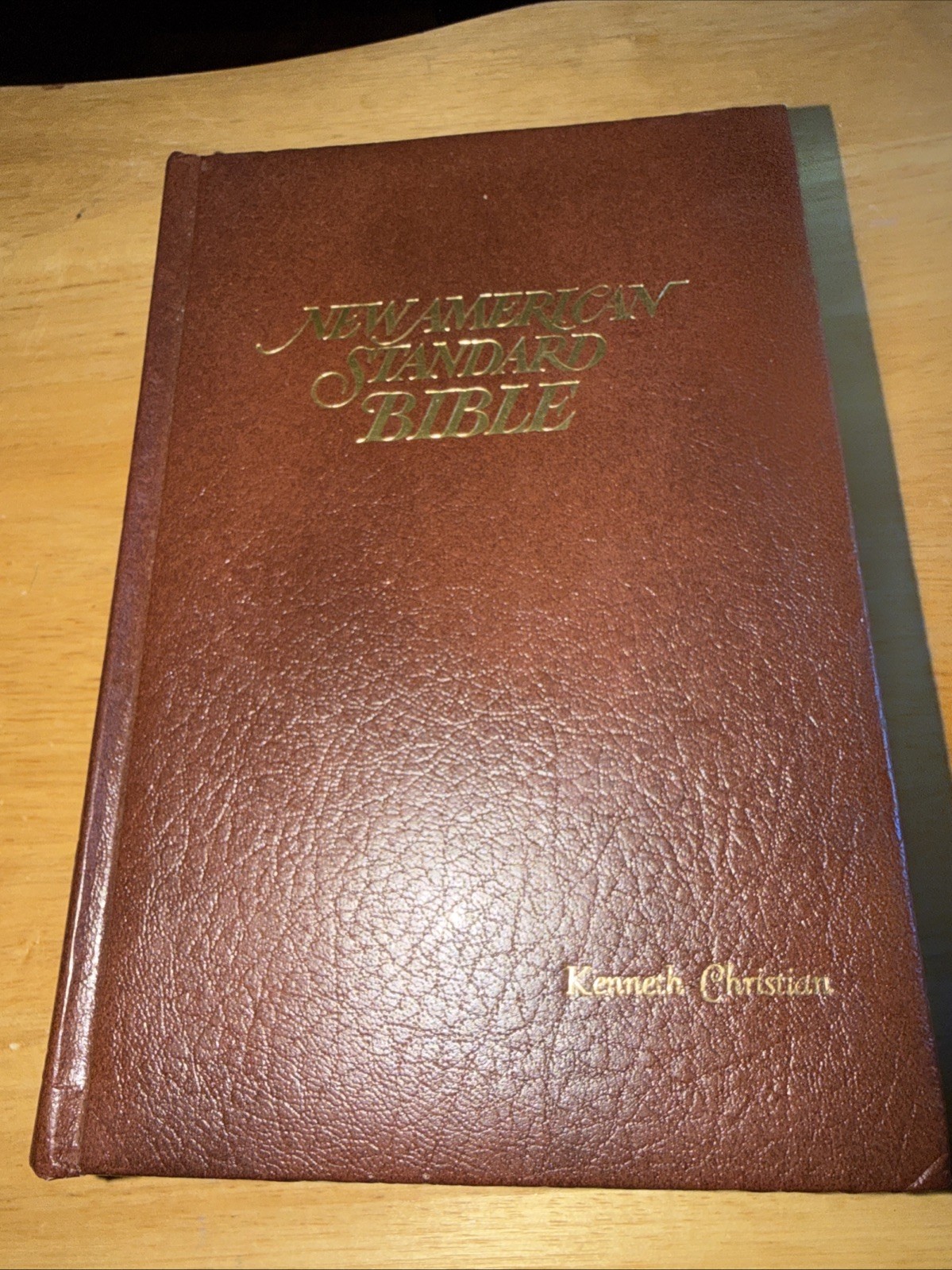 Vintage « New American Standard Bible » (1973) -Lockman Foundation-Creation House