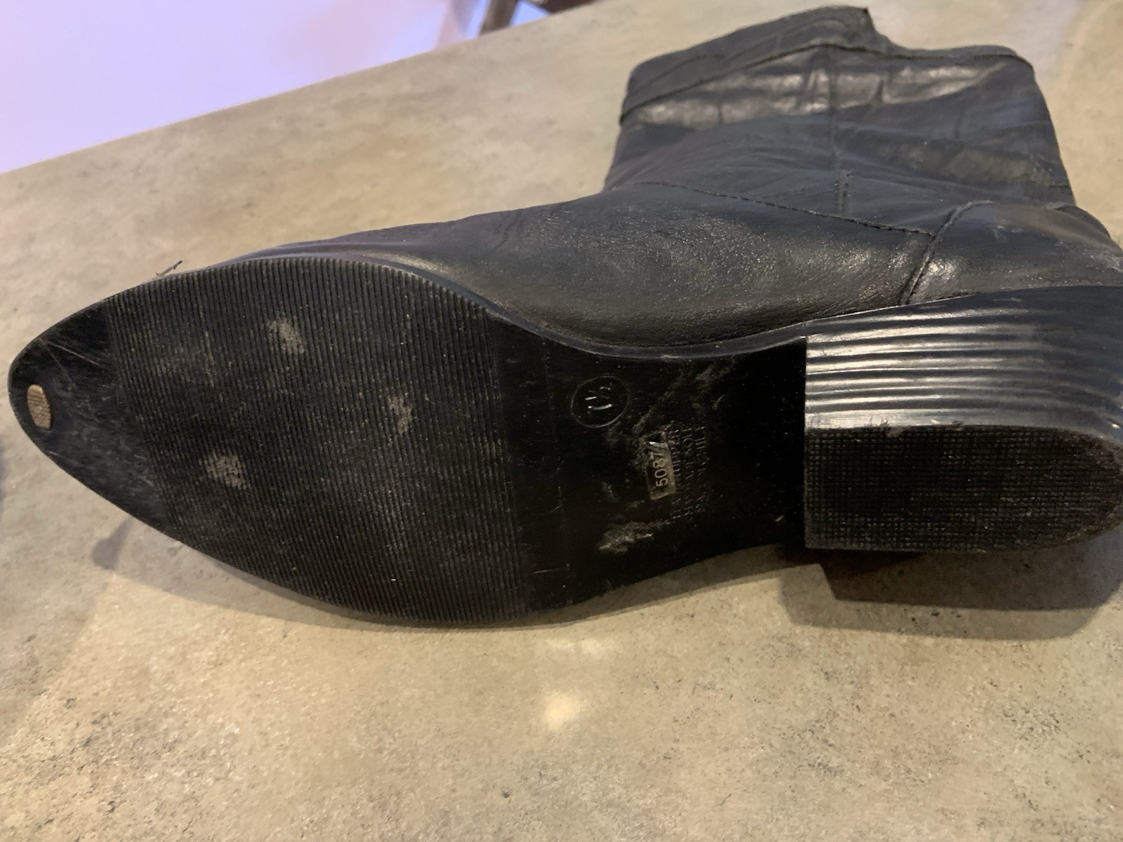 Bootalino Style Leather Boots Soft Women’s Sz 7.5 Made In Chile
