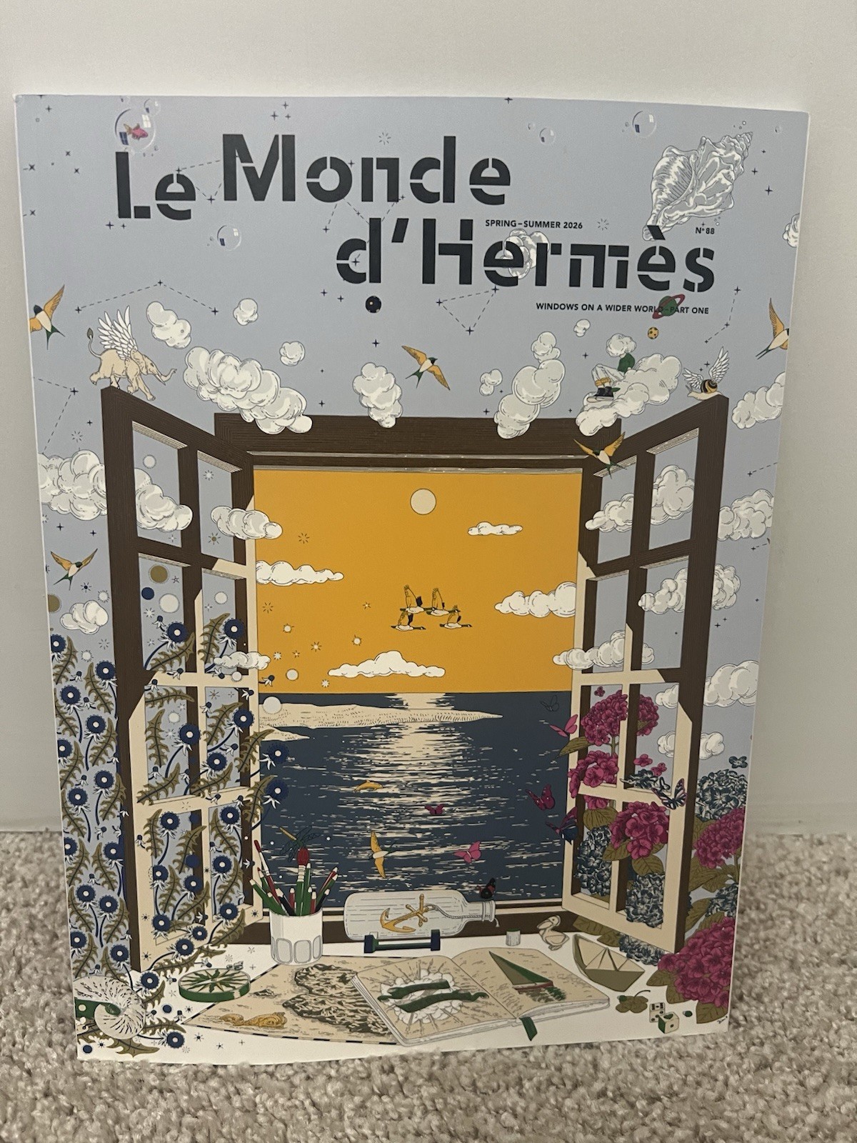 Le Monde d&rsquo;Hermes Magazine Spring Summer Printemps Ete 2026 #88 in English (new)