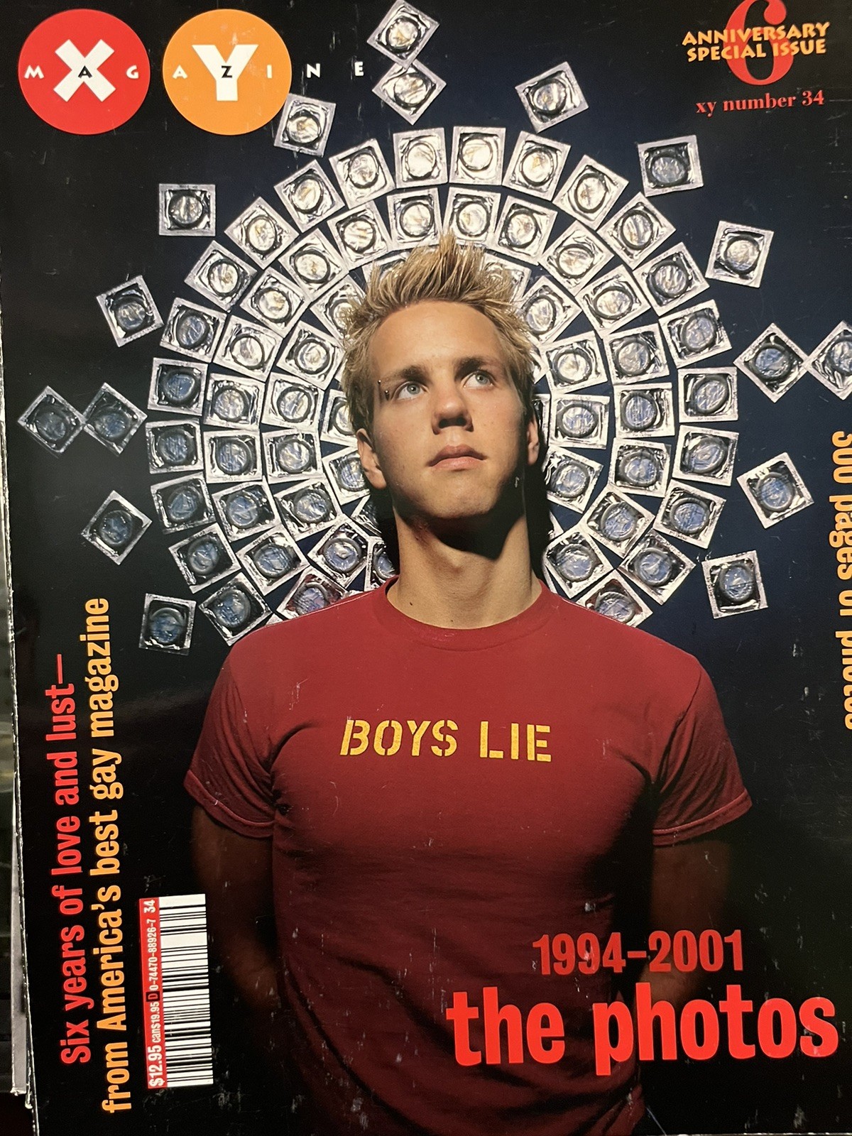 XY MAGAZINE * FALL 2001*N. 34 * 6TH ANNIVERSARY ISSUE 1994-*2001 300 PAGES