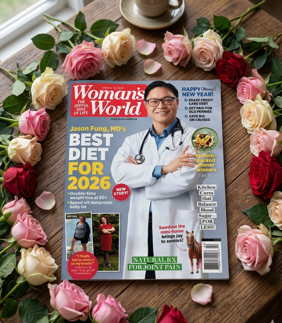 Woman&rsquo;s World January 12, 2026 Magazine Jason Fung, MD&rsquo;s Best Diet for 2026