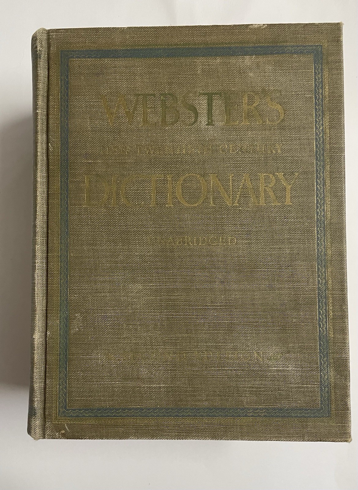 Webster New Twentieth Century Dictionary Unabridged Second Edition 1960