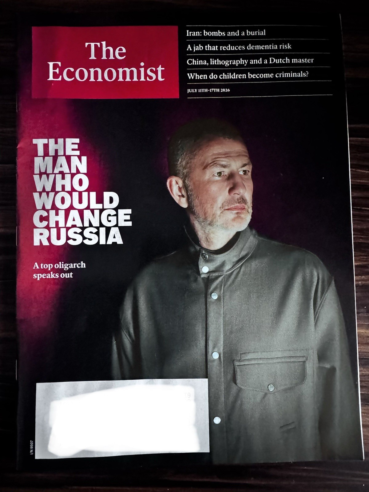 The Economist – July 11th – 17th, 2026 – The Man Who Could Change Russia