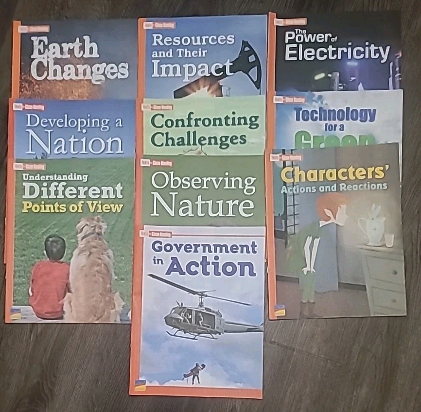 Benchmark Education Texts For Close Reading Grade 4 Units 1 – 10 **Brand New**