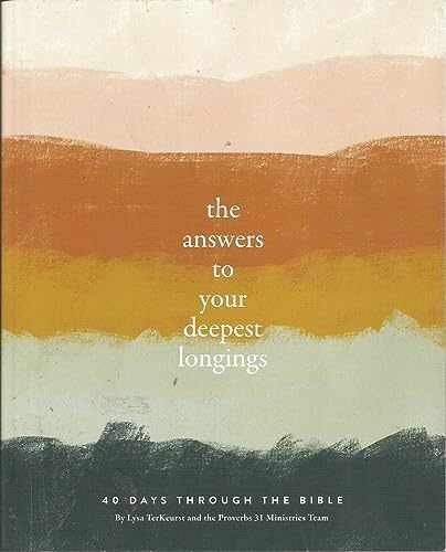 the answers to your – Paperback, by Lysa TerKeurst; Proverbs – Acceptable