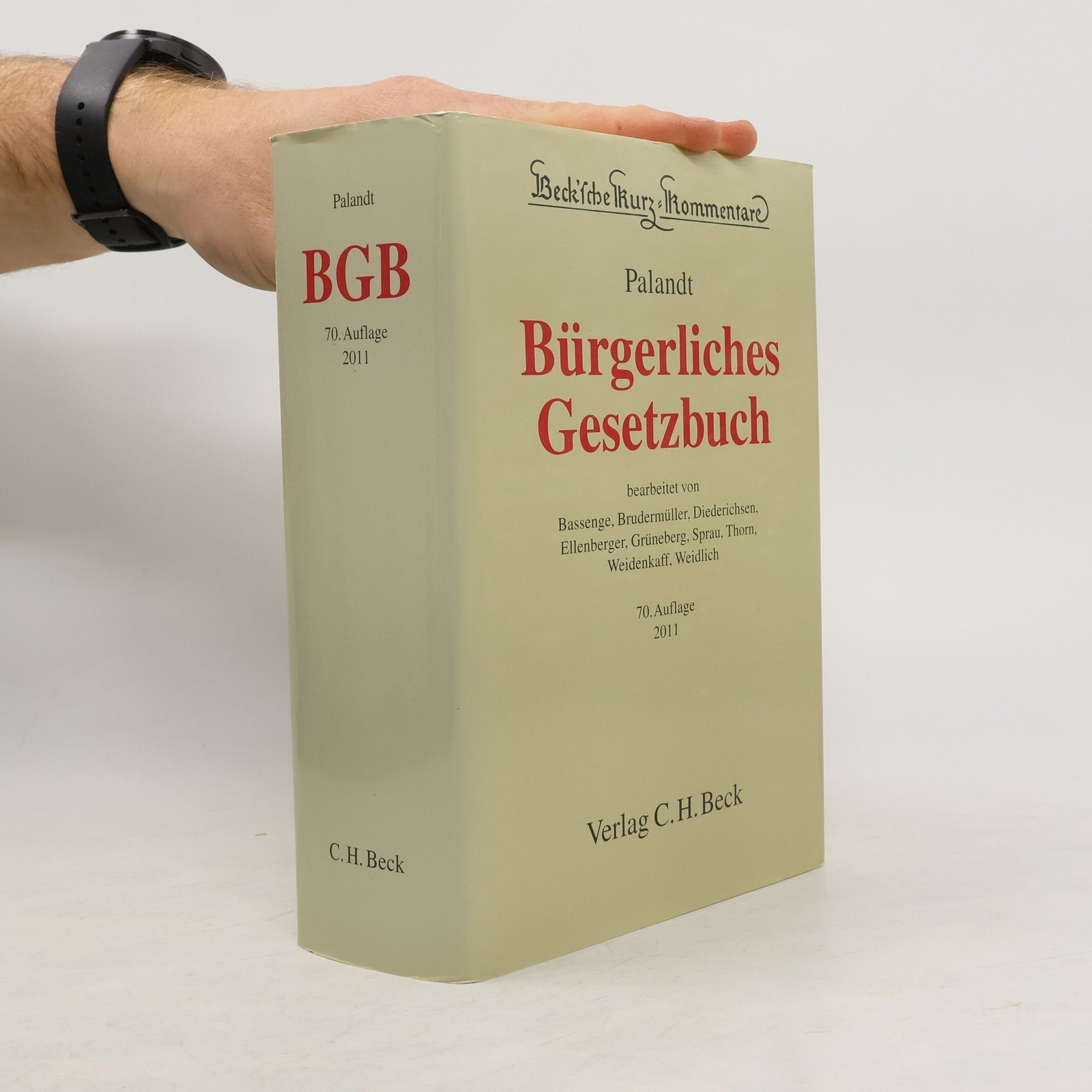 Bürgerliches Gesetzbuch: 70. Auflage 2011  |  Otto Palandt