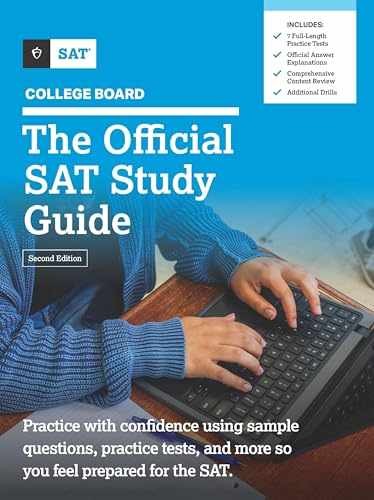 The Official SAT Study Guide, – Paperback, by The College Board – Very Good o