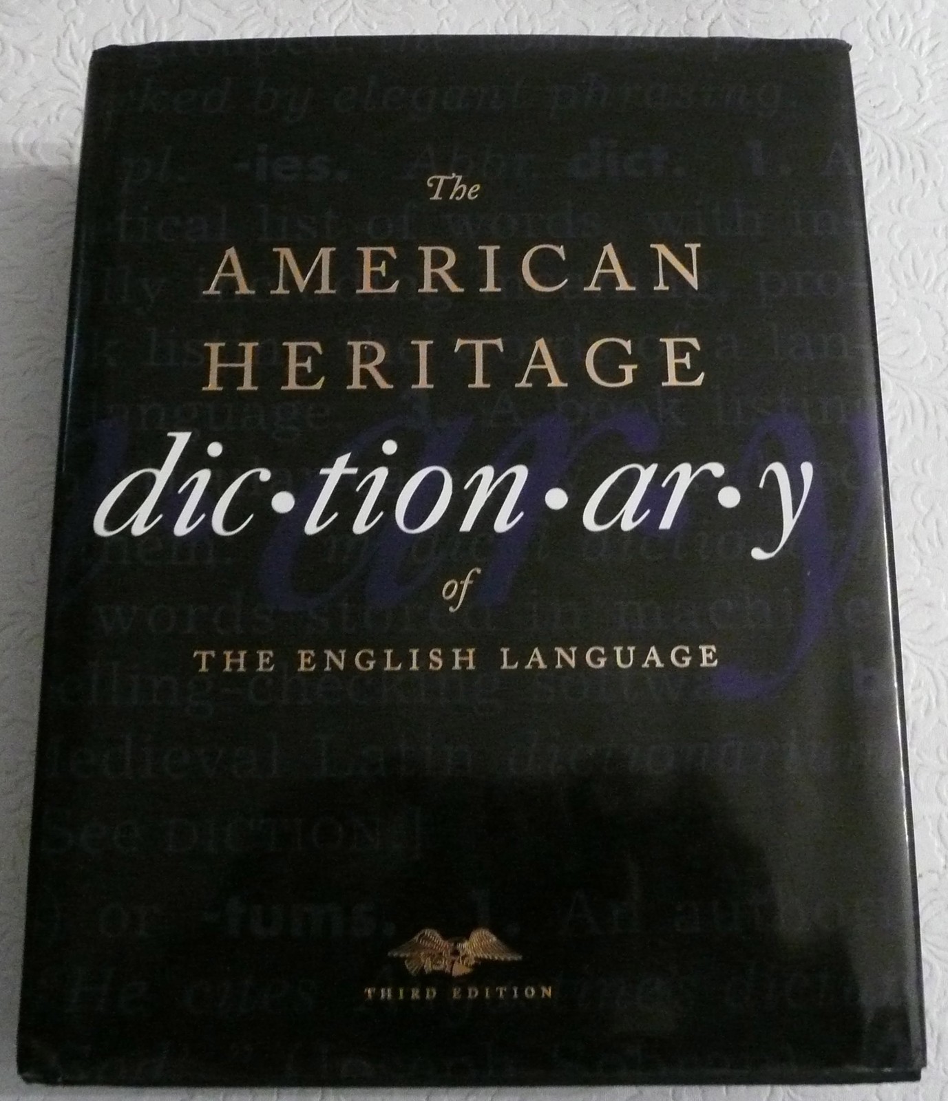 The American Heritage Dictionary of the English Language – n/a – Good – See …