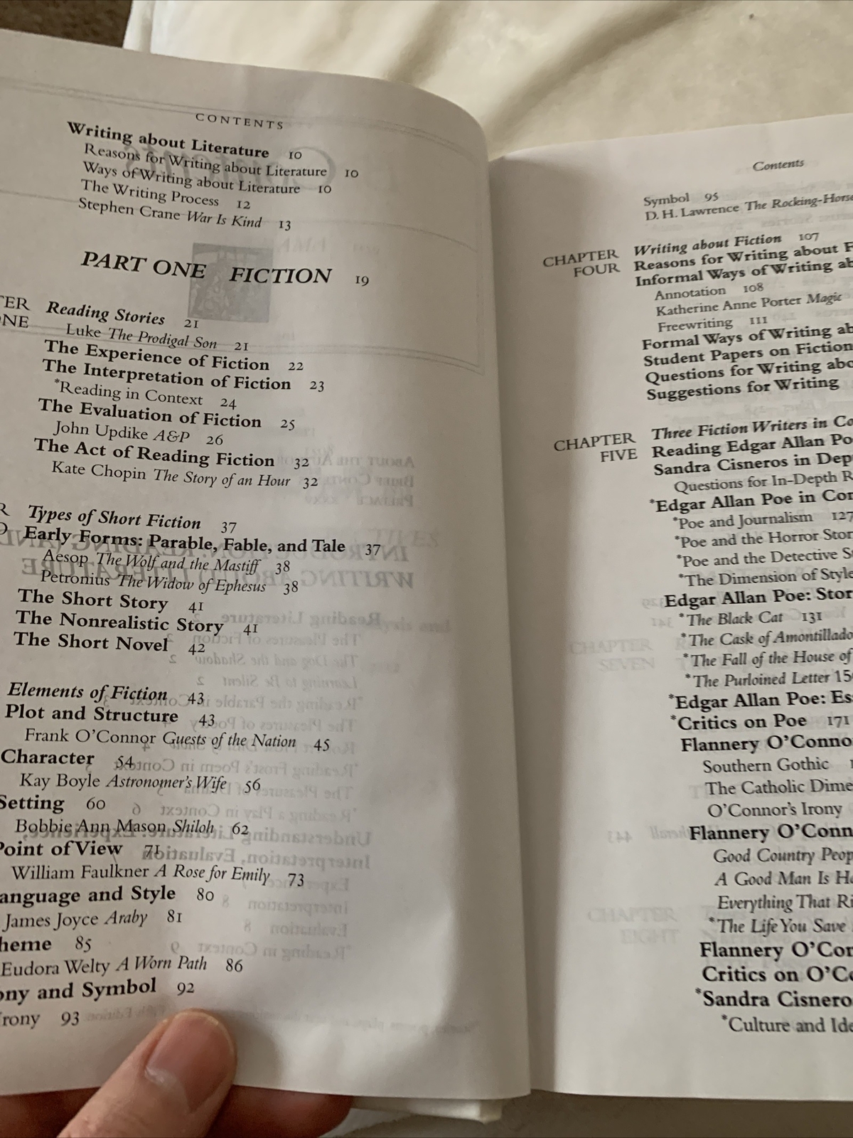 Literature Reading Fiction, Poetry and Drama 5th edition Roberty Diyanni