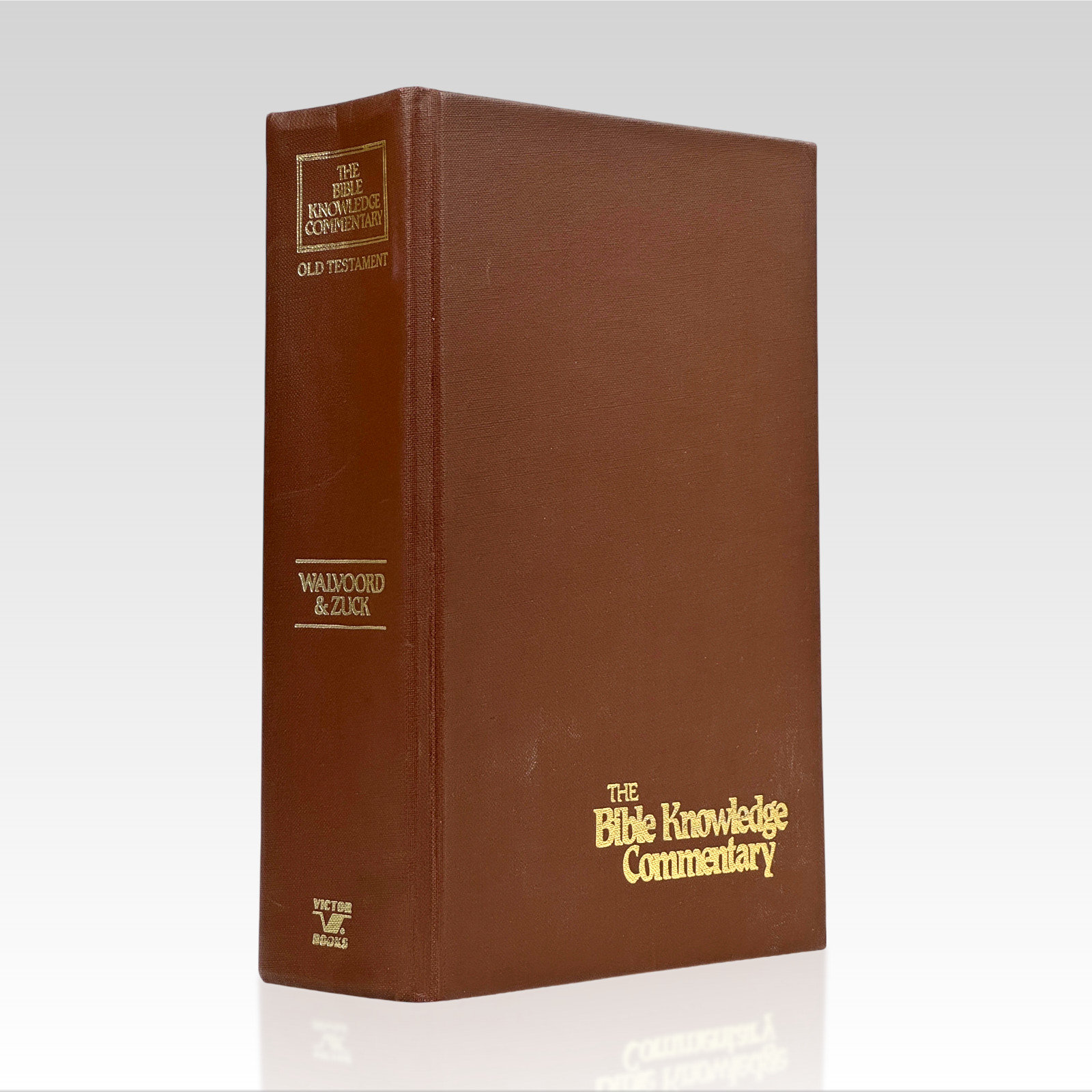 1986 JOHN F. WALVOORD. The Bible Knowledge Commentary VINTAGE HC