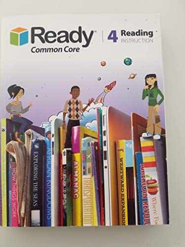 ready common core 4 reading – Paperback, by Curriculum Associates – Very Good h