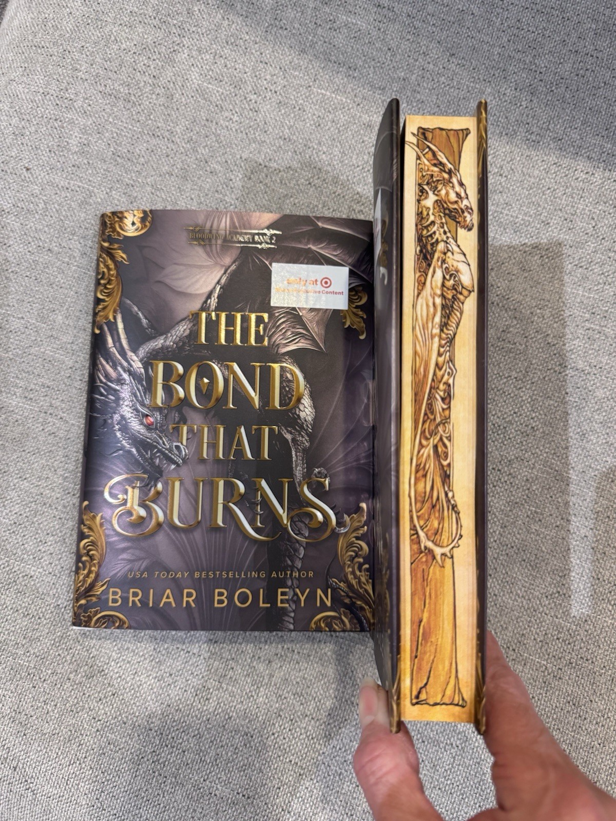 The Bond That Burns by Briar Boleyn Target Exclusive Edition Bonus Content New