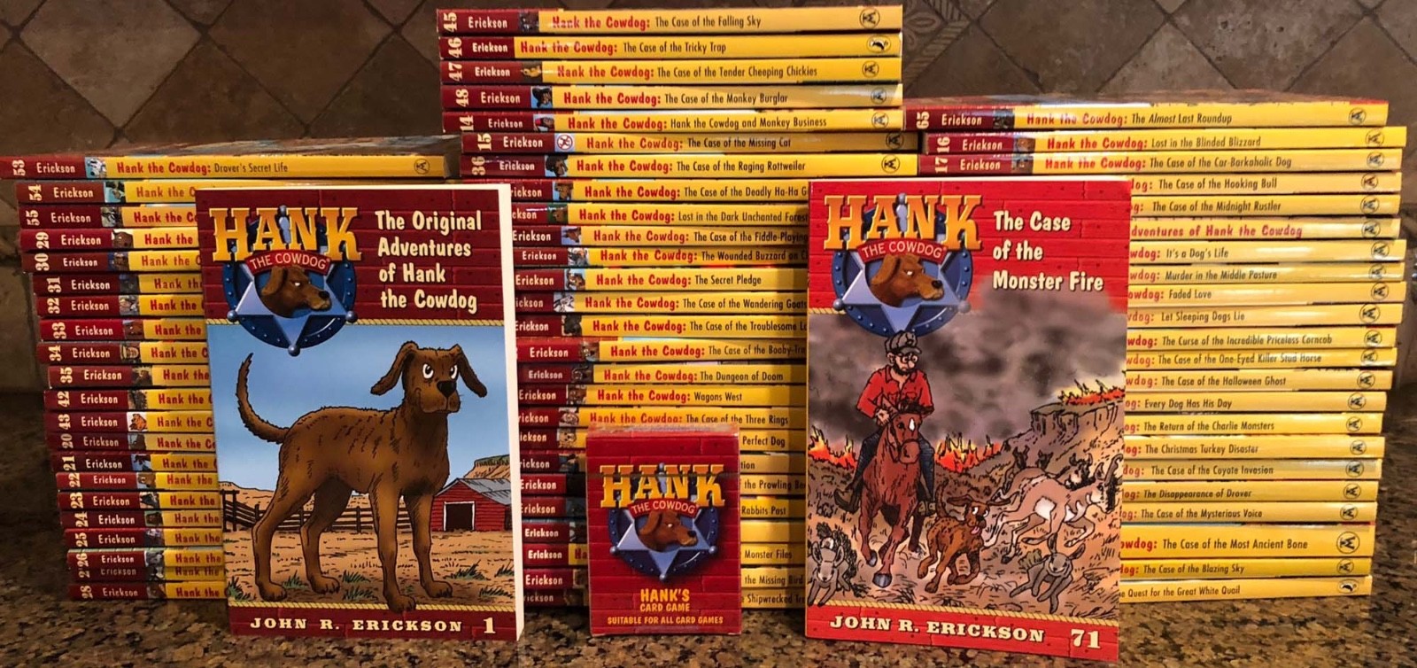 Hank the Cowdog Books by John Erickson — Complete Set 1 thru 80