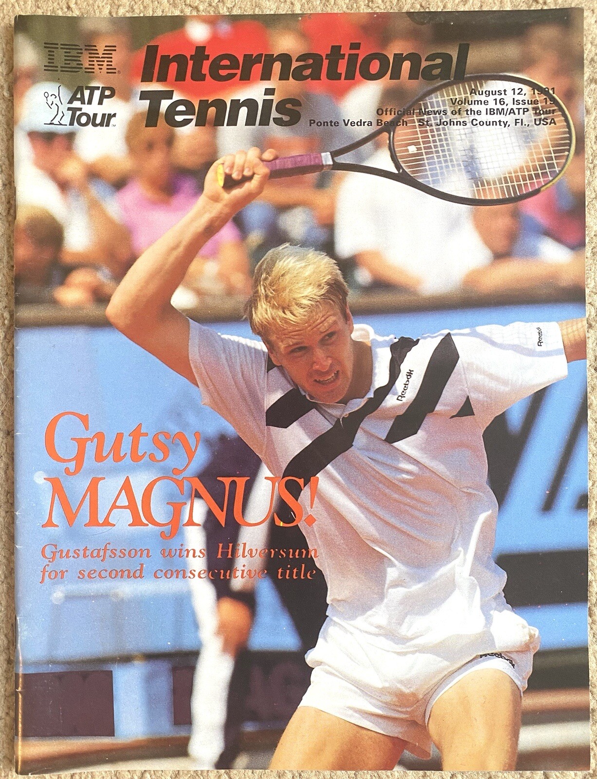International Tennis ATP Tour 1991 Magnus Gustafsson