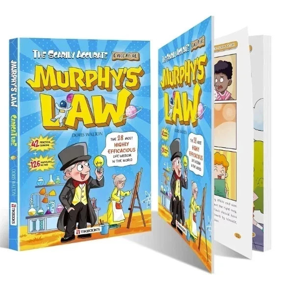 Murphy&rsquo;s Law Learning Book for Kids 8-12 with 128 Pages Paperback Free Shipping