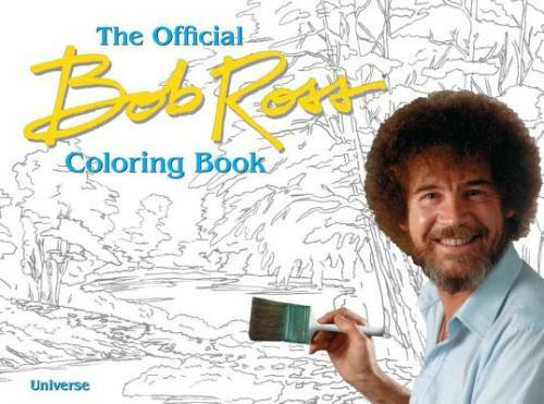 The Bob Ross Coloring Book – Paperback By Ross, Bob – GOOD