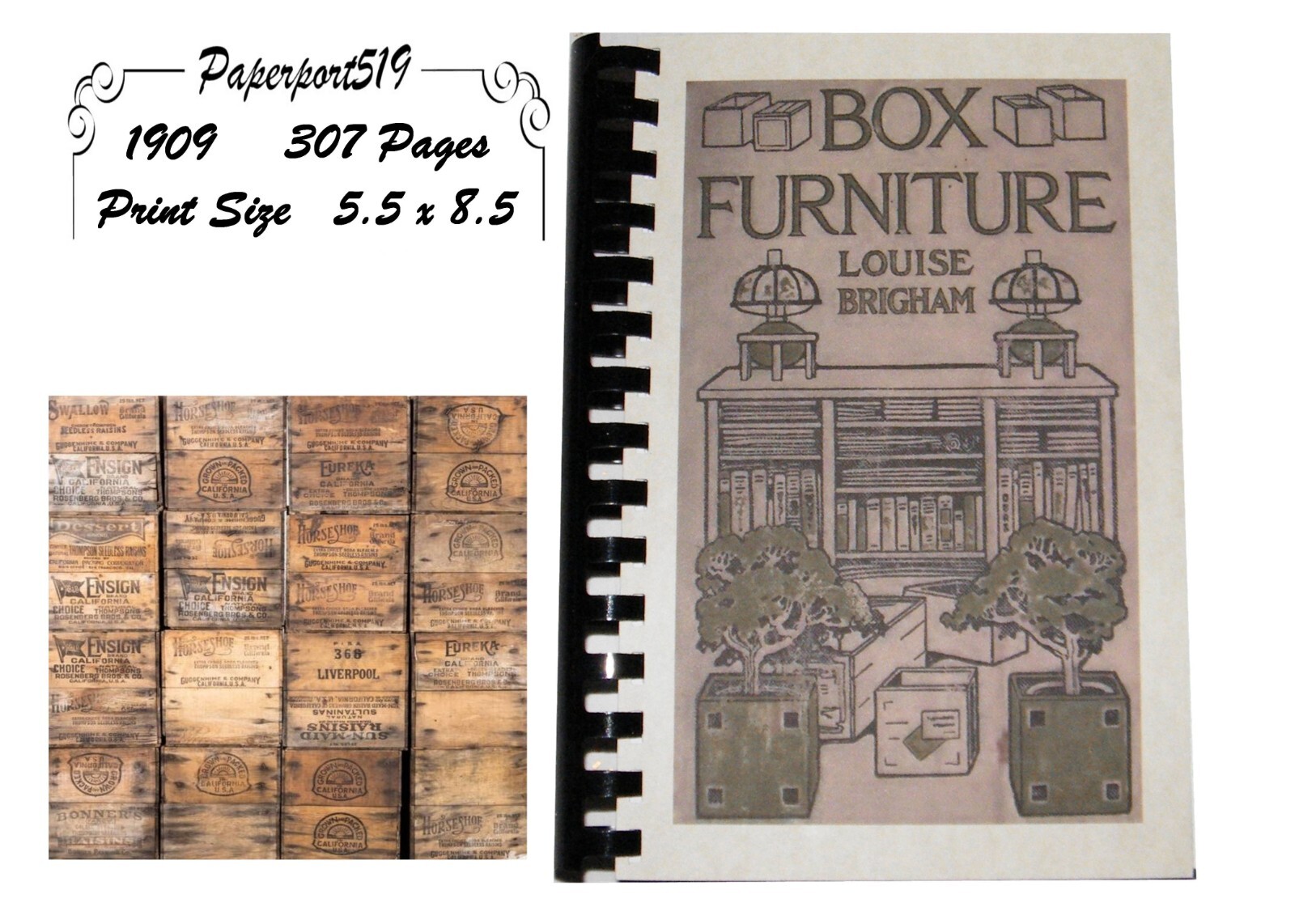 How To Make Box furniture « 1909 » 307 Pages