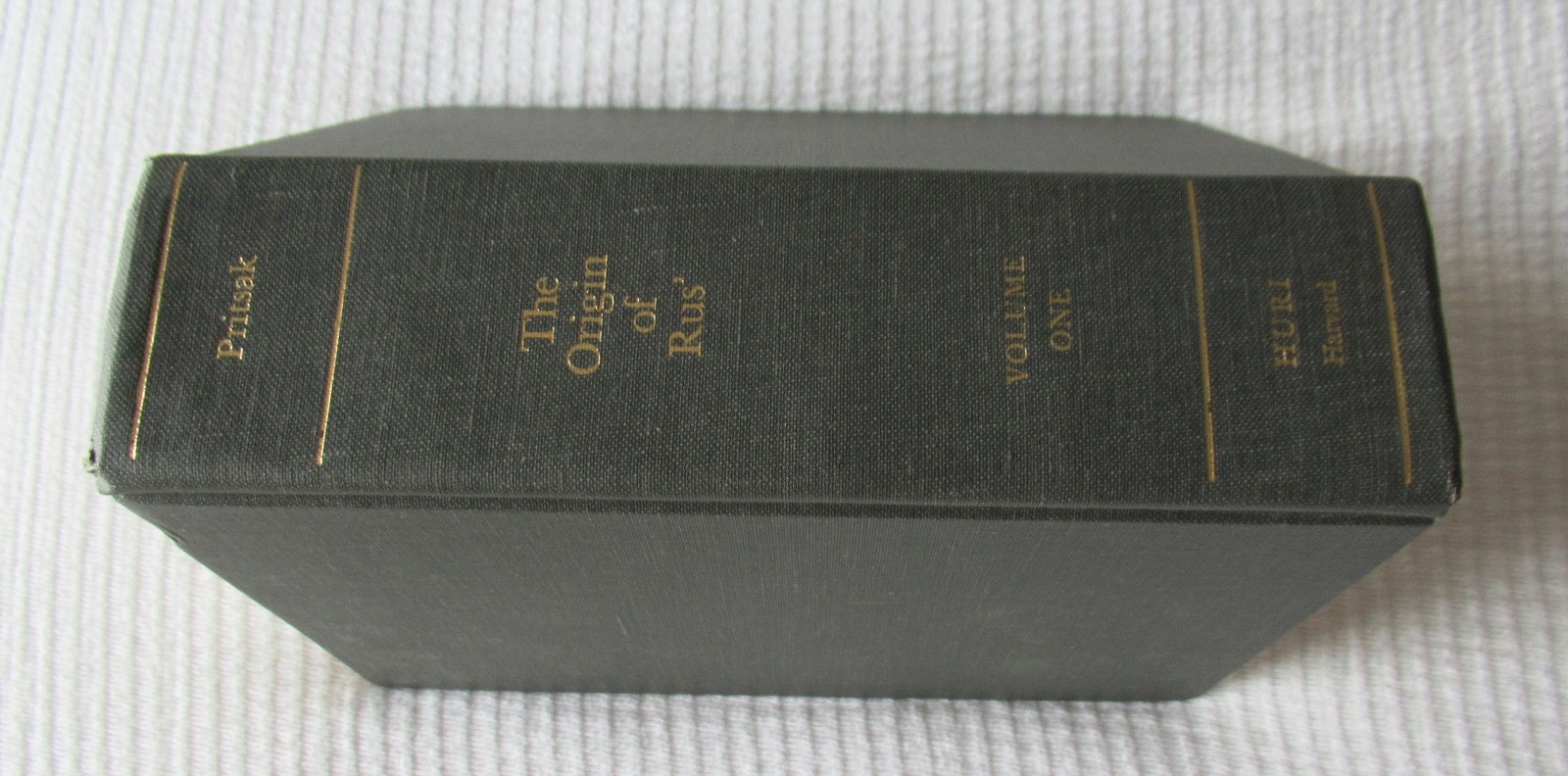 The Origin of Rus&rsquo; Volume One by Omeljan Pritsak (HC, 1981) Good condition