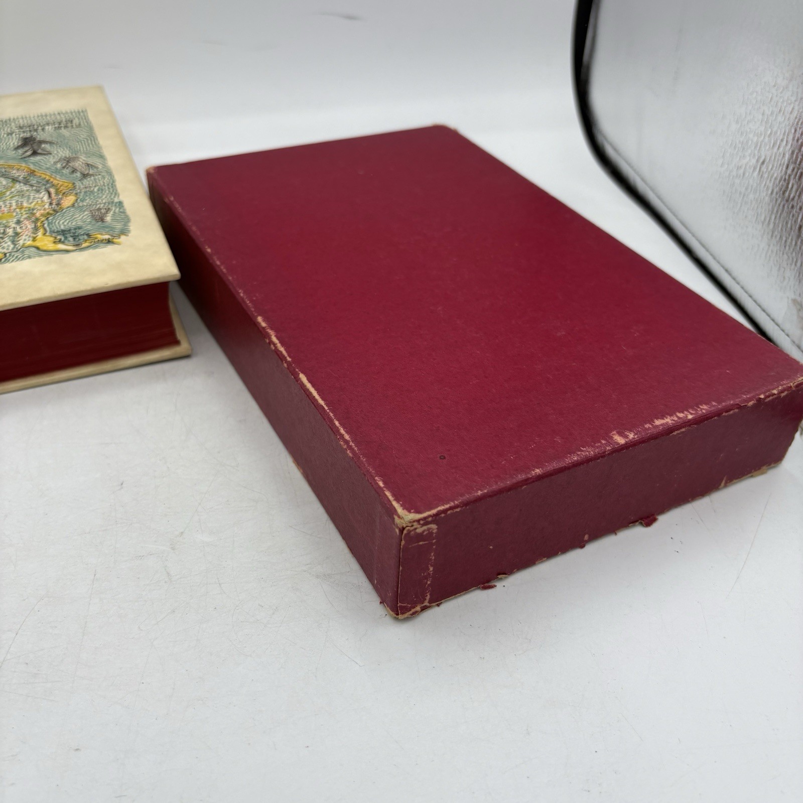 Vintage The Conquest Of Peru Pizarro Prescott Hardcover Slipcase Newsletter 1957