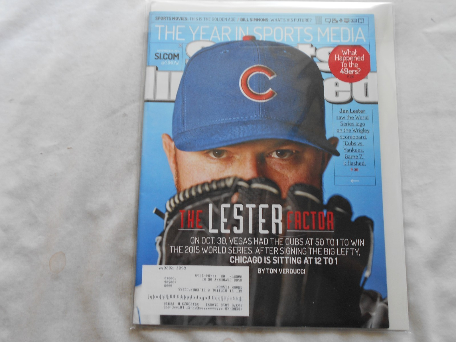 SPORTS ILLUSTRATED-DECEMBER 22,2014