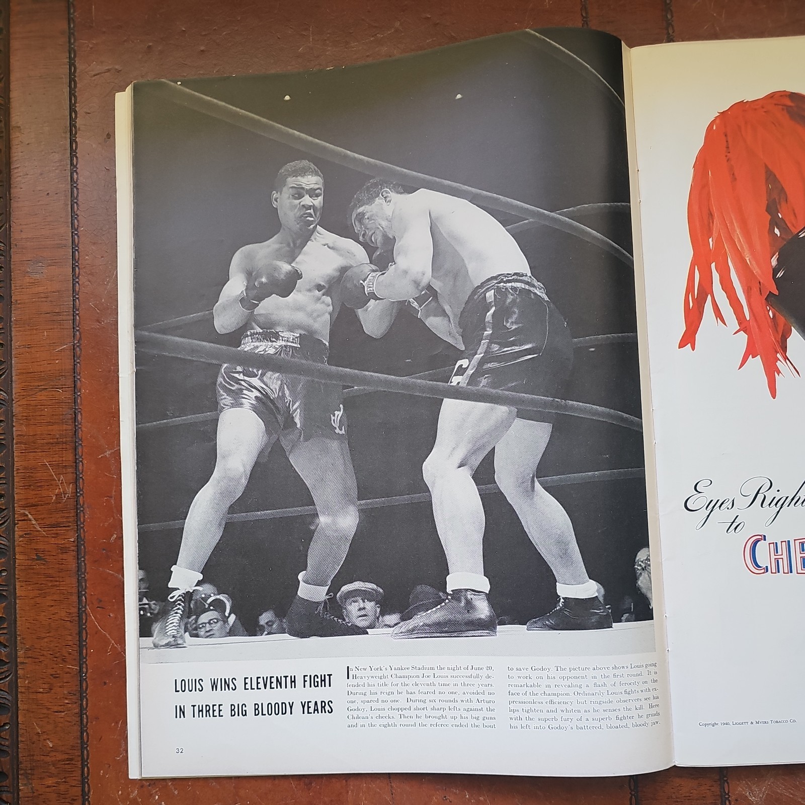LIFE Magazine July 1, 1940 Red Cross Girl, WWII, Joe Louis Wins 11th Fight