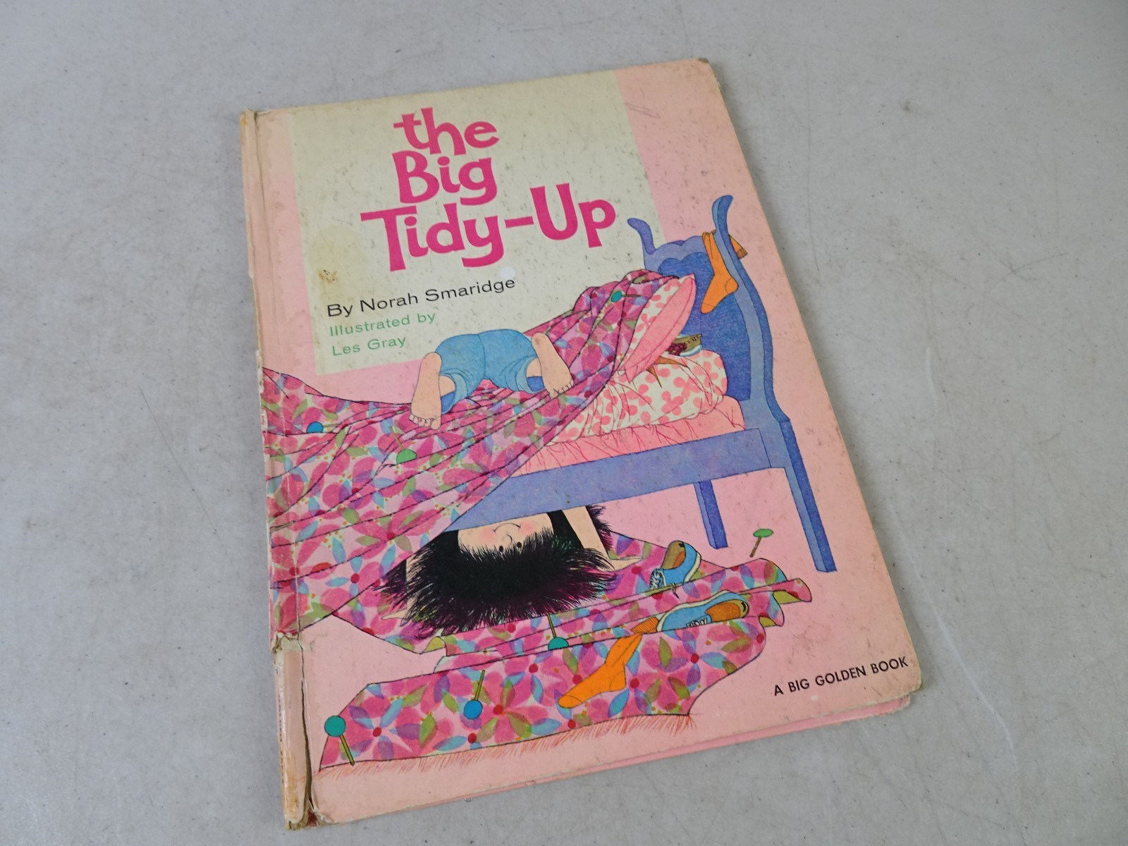 The Big Tidy-Up Norah Smaridge First edition/printing 1970 Big Golden Book Rough