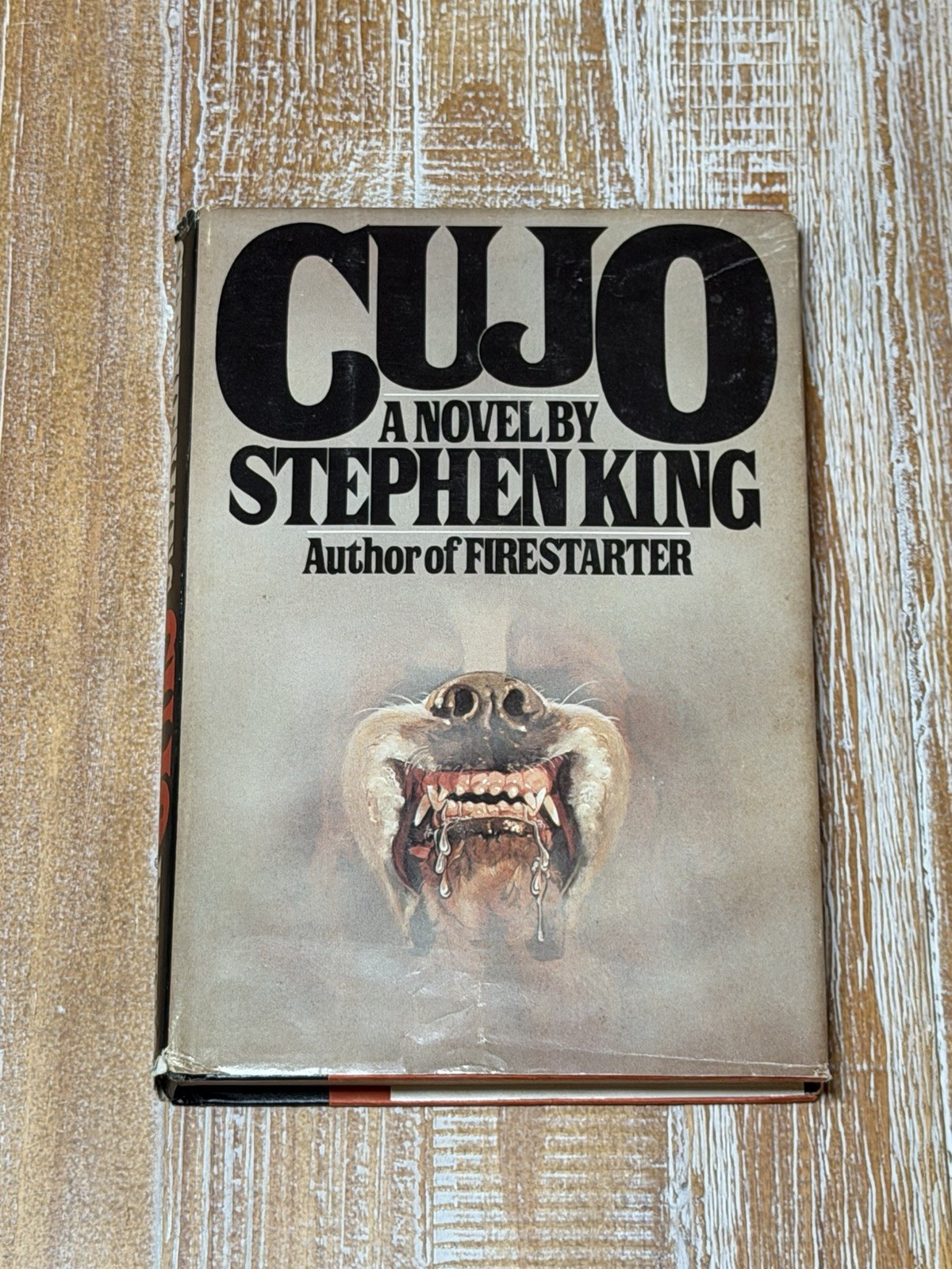 Stephen King Hardcover Book Lot (4) 1st E Cujo, Dead Zone, Skeleton Crew