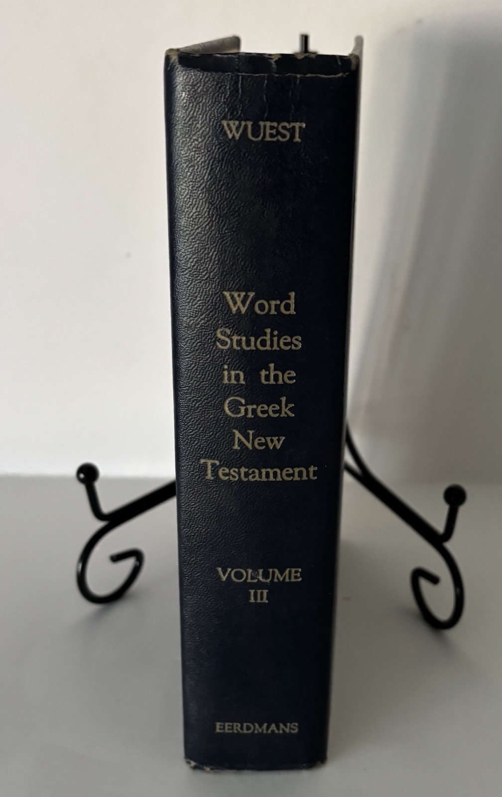 Word Studies in the Greek New Testament by Kenneth S. Wuest (1989, Hardcover)