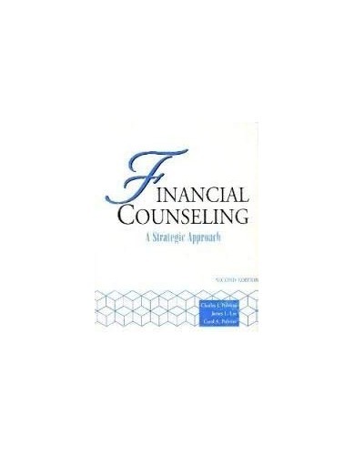 Financial counseling: A strate – VERY GOOD
