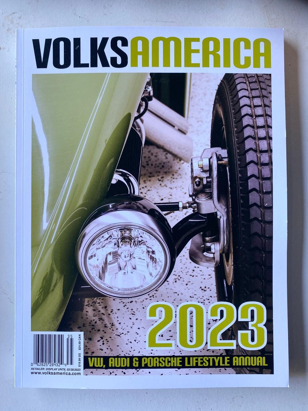 VOLKS AMERICA 2023 Annual 162 Pages VW & PORSCHE LIFESTYLE Magazine 1973 THING