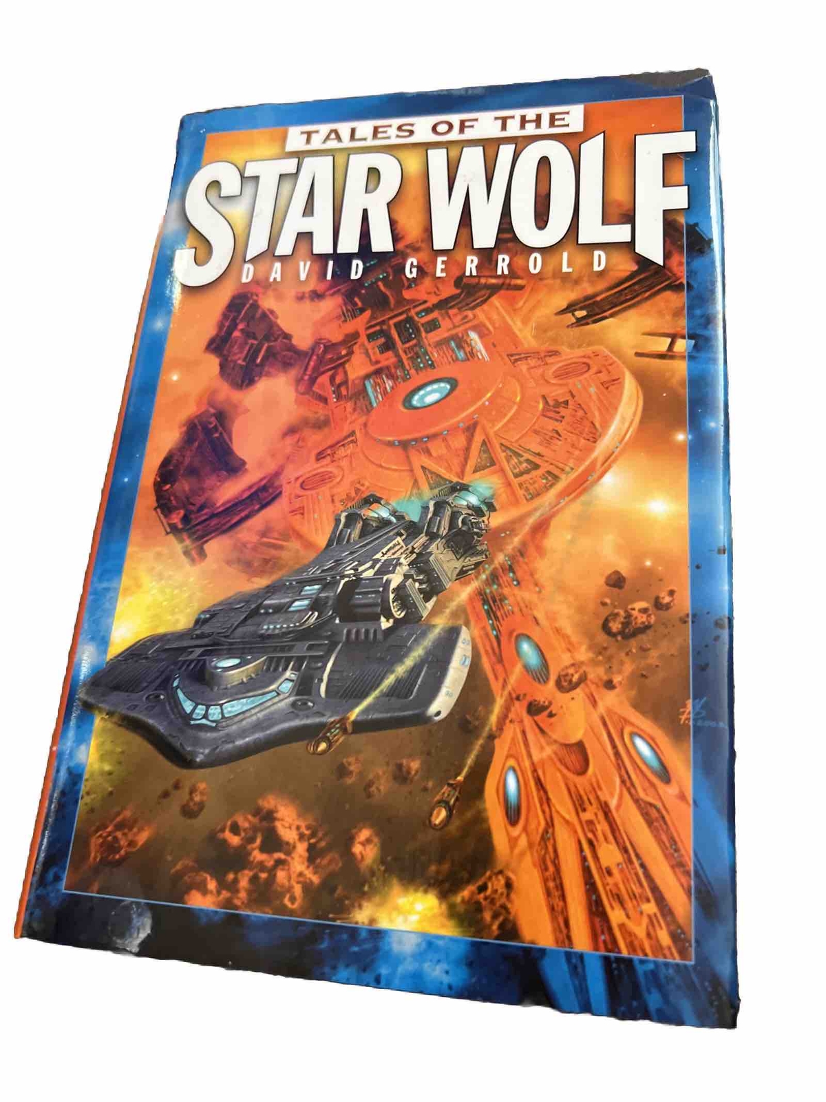 Tales of The Star Wolf by David Gerrold Hardcover with Dust Jacket Signed VG
