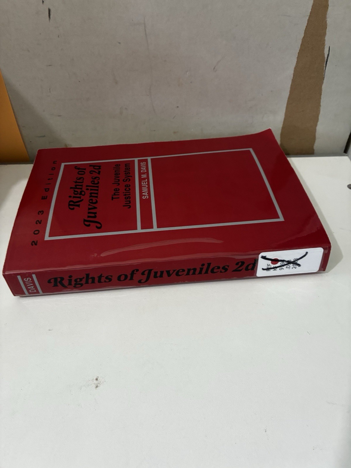 2023 Rights of Juveniles 2d Samuel DAVIS Thomson Reuters The Juvenile Ex-Library
