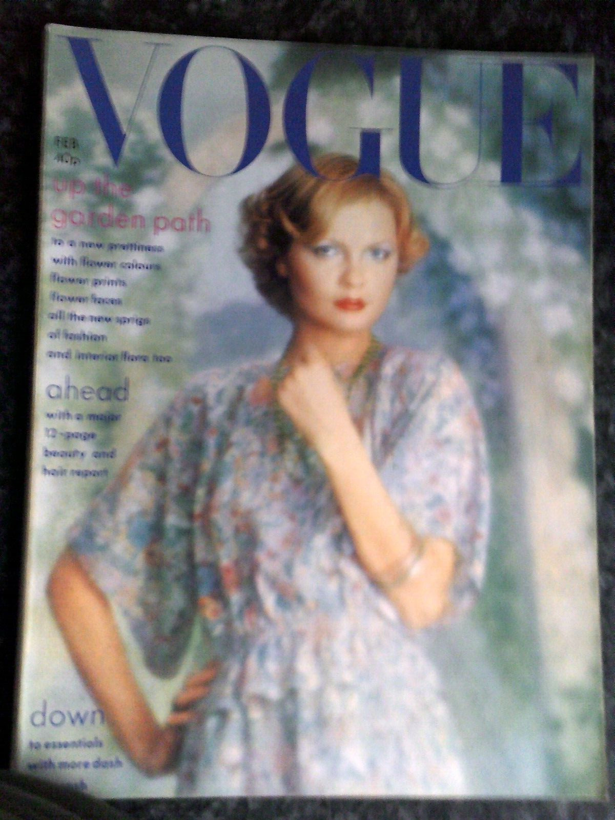 Vogue February 1975 – Lovely Issue – Gift Quality