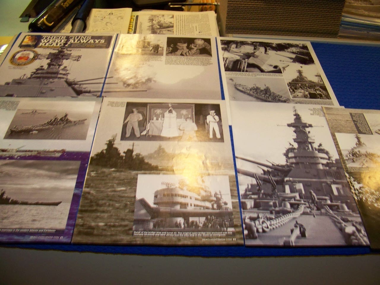 USS NEW JERSEY « THEIR GUNS WERE ALWAYS READY »..HISTORY/PHOTOS/DETAILS (408PP)