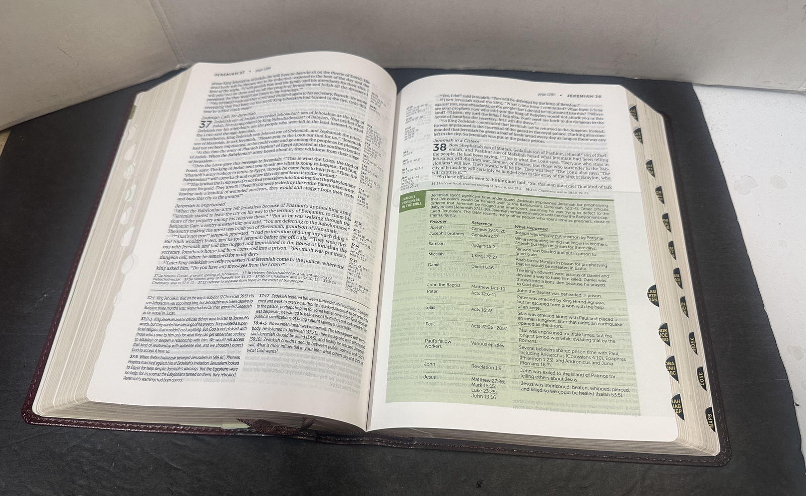 Life Application Study Bible NLT Tyndale 2019 3rd Edition LeatherLike Brown