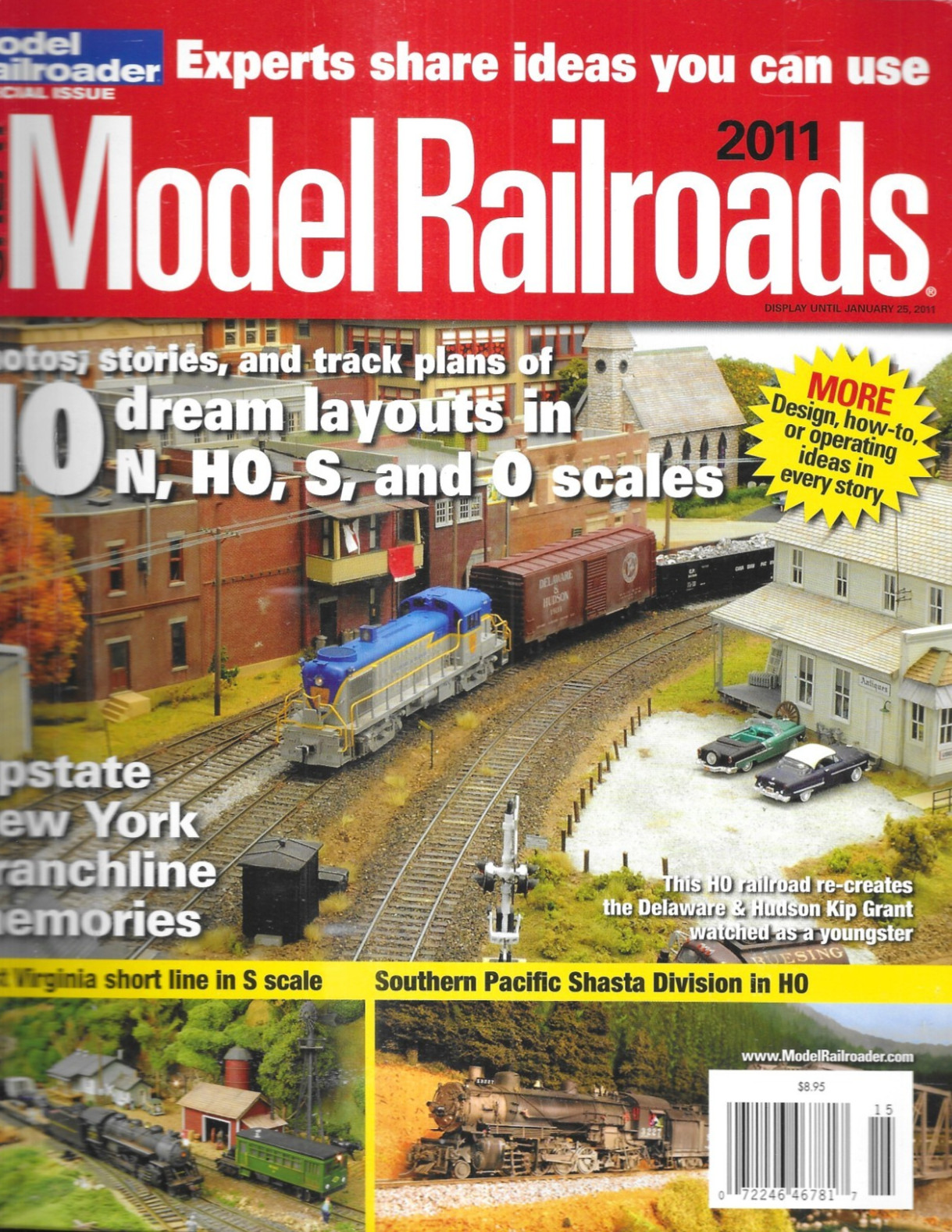 Great Model Railroads Magazine 10 Train Layouts Southern Pacific Short Line 2011