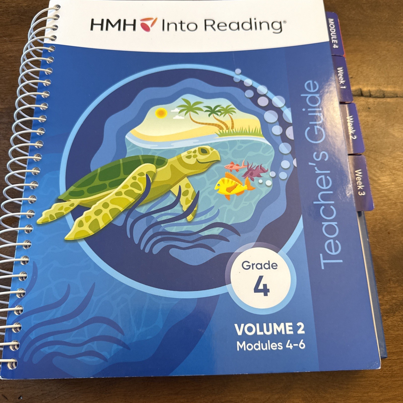 HMH Into Reading, Grade 4, Volume 2, Modules 4-6, Teacher&rsquo;s Guide Excellent Cond