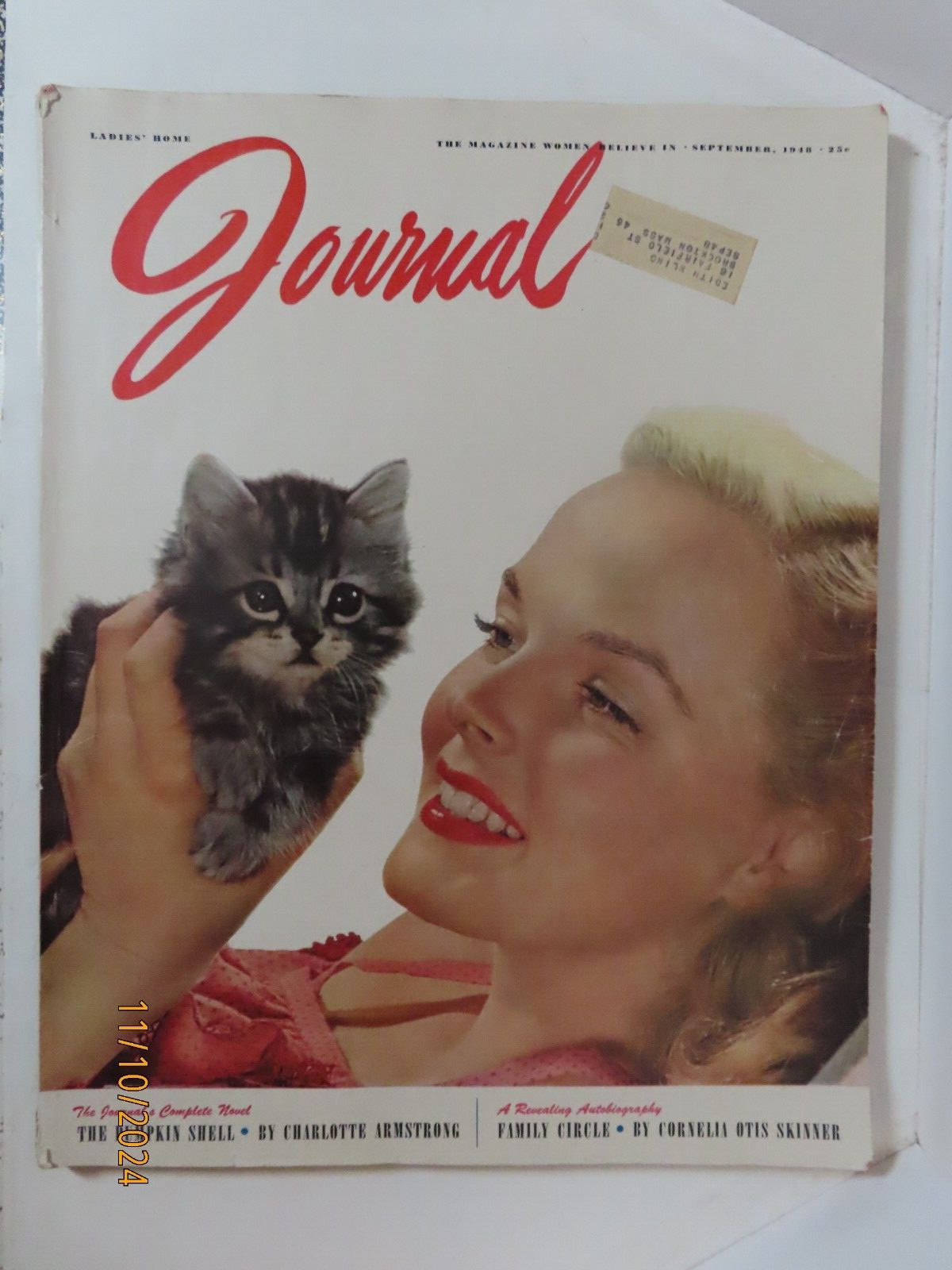 Ladies Home Journal large format magazine September 1948 amazing ads 272 pages